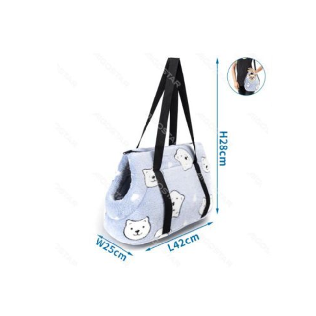Borsa Porta Cane con Tracolla Regolabile