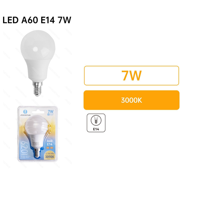 Lampada led luce caldo